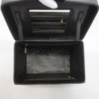 Chanel Vanity Bag Caviar Leather Black Gold 2-Way — view 4