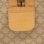Celine Handbag Macadam Beige Gold — view 5
