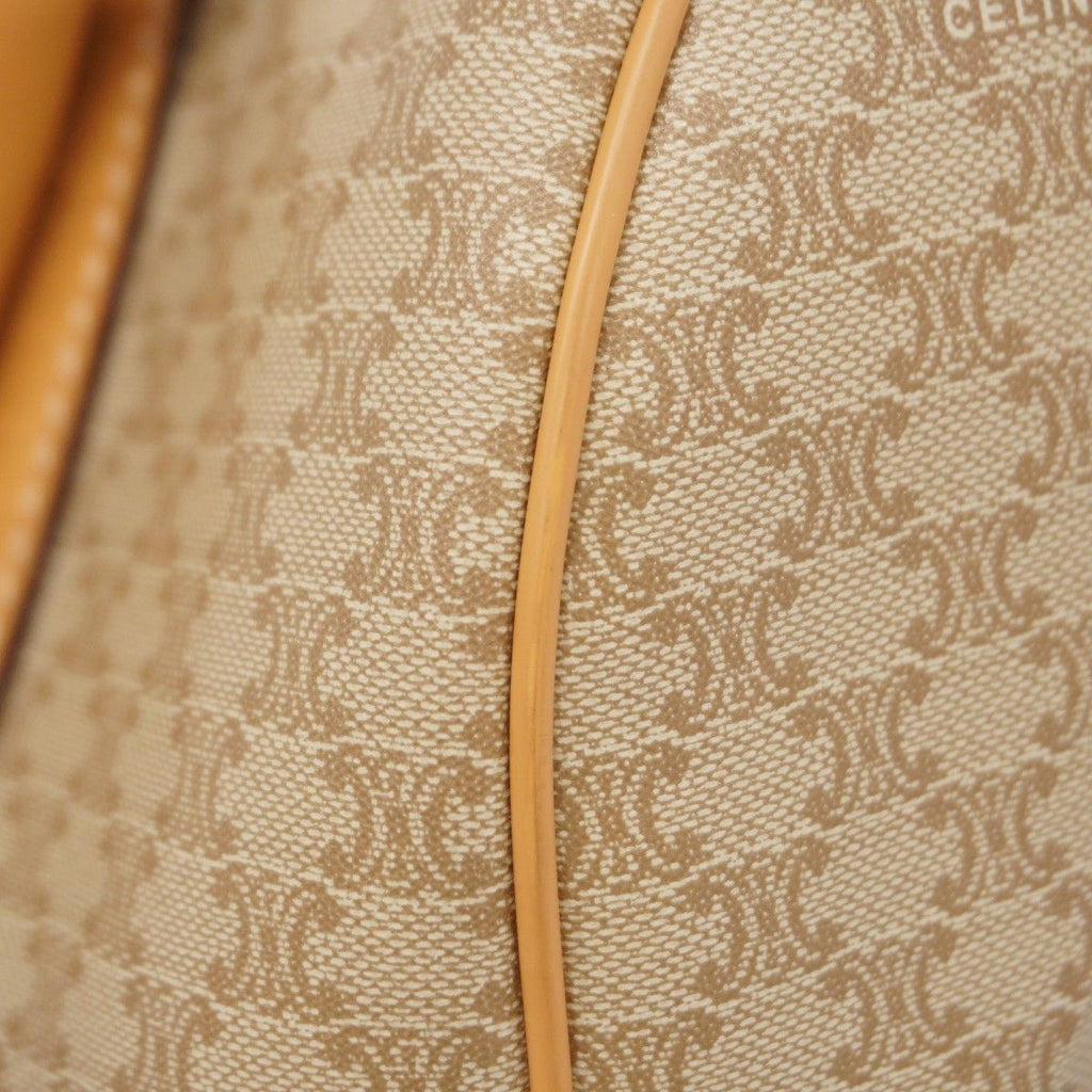 Celine Handbag Macadam Beige Gold — view 7