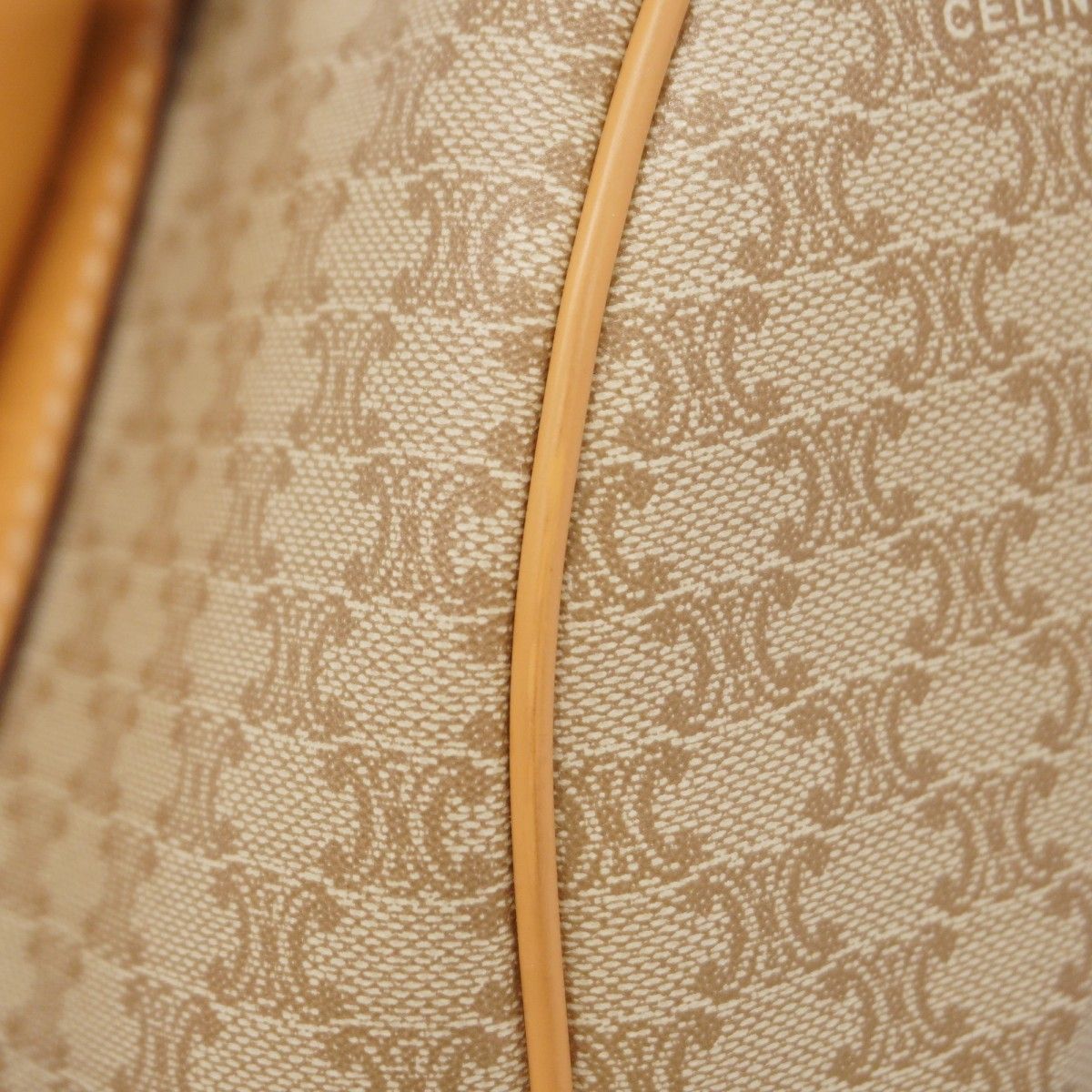 Celine Handbag Macadam Beige Gold — view 7