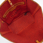 Louis Vuitton Tote Monogram Neverfull MM Rouge Yayoi Kusama — view 4