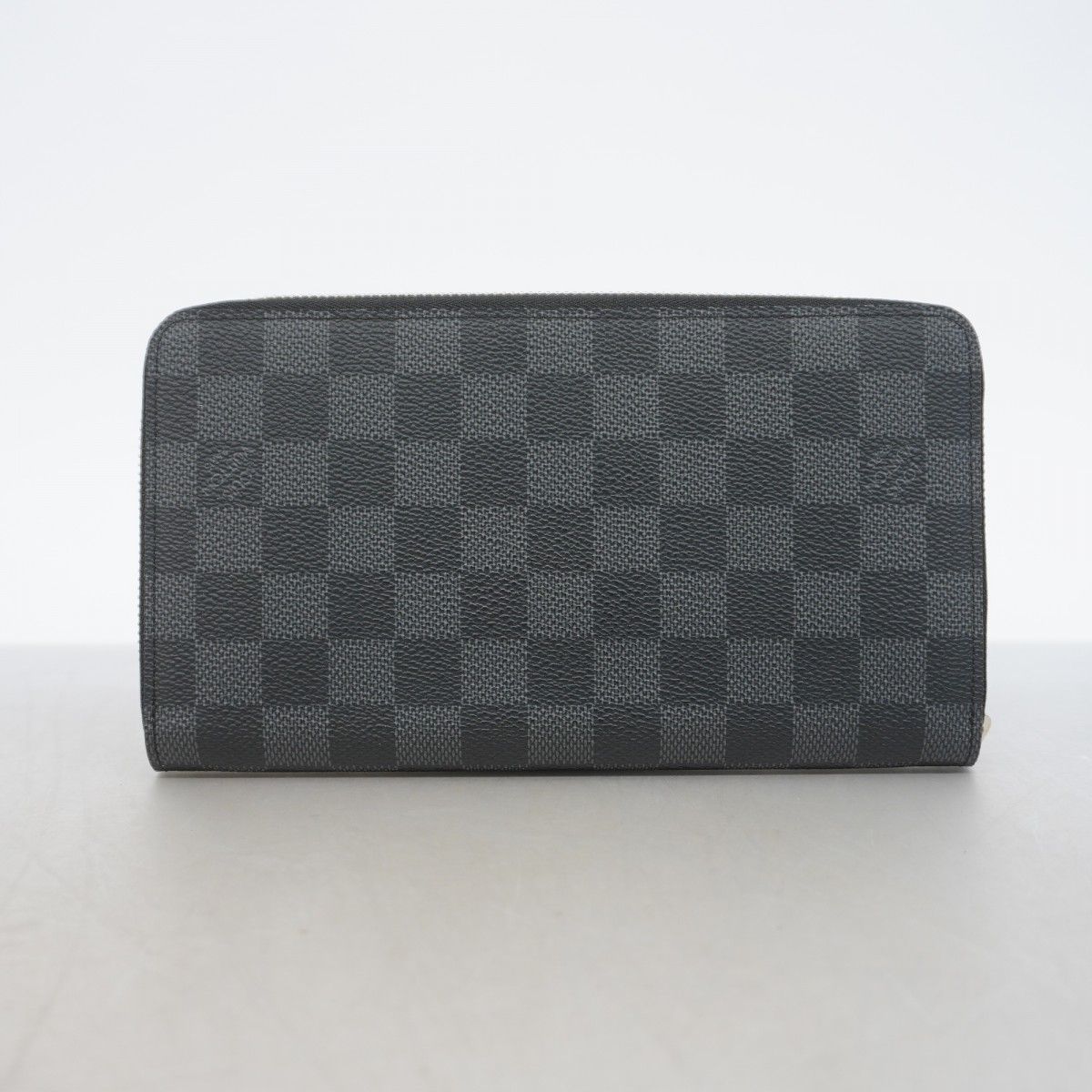 Louis Vuitton Wallet Damier Graphite Zippy Organizer Black Gray — view 7