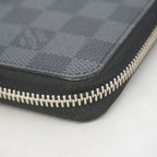 Louis Vuitton Wallet Damier Graphite Zippy Organizer Black Gray — view 6