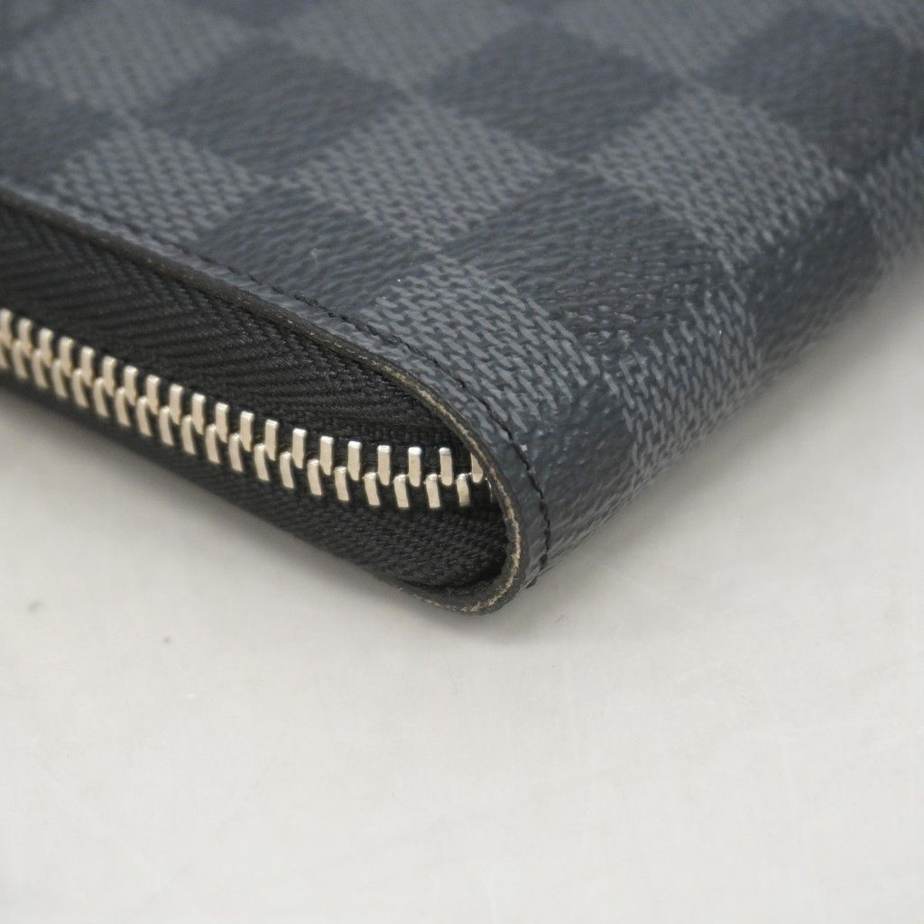 Louis Vuitton Wallet Damier Graphite Zippy Organizer Black Gray — view 5