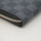 Louis Vuitton Wallet Damier Graphite Zippy Organizer Black Gray — view 5