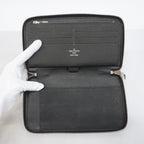 Louis Vuitton Wallet Damier Graphite Zippy Organizer Black Gray — view 3