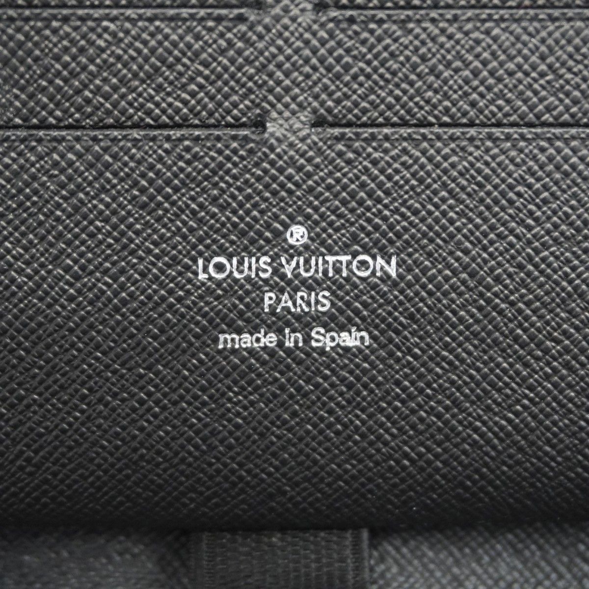 Louis Vuitton Wallet Damier Graphite Zippy Organizer Black Gray — view 4