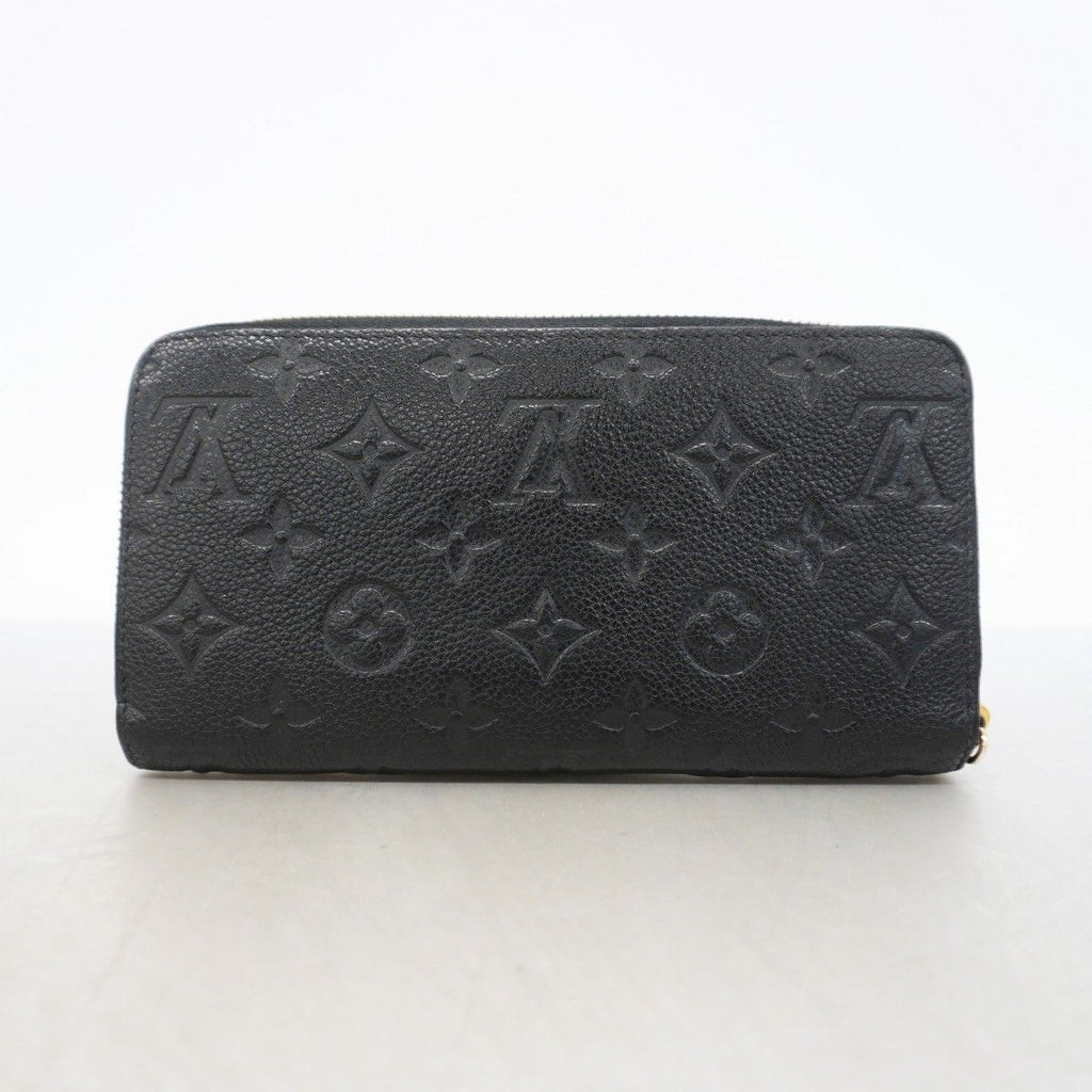 Louis Vuitton Wallet Monogram Empreinte Zippy Noir — view 7