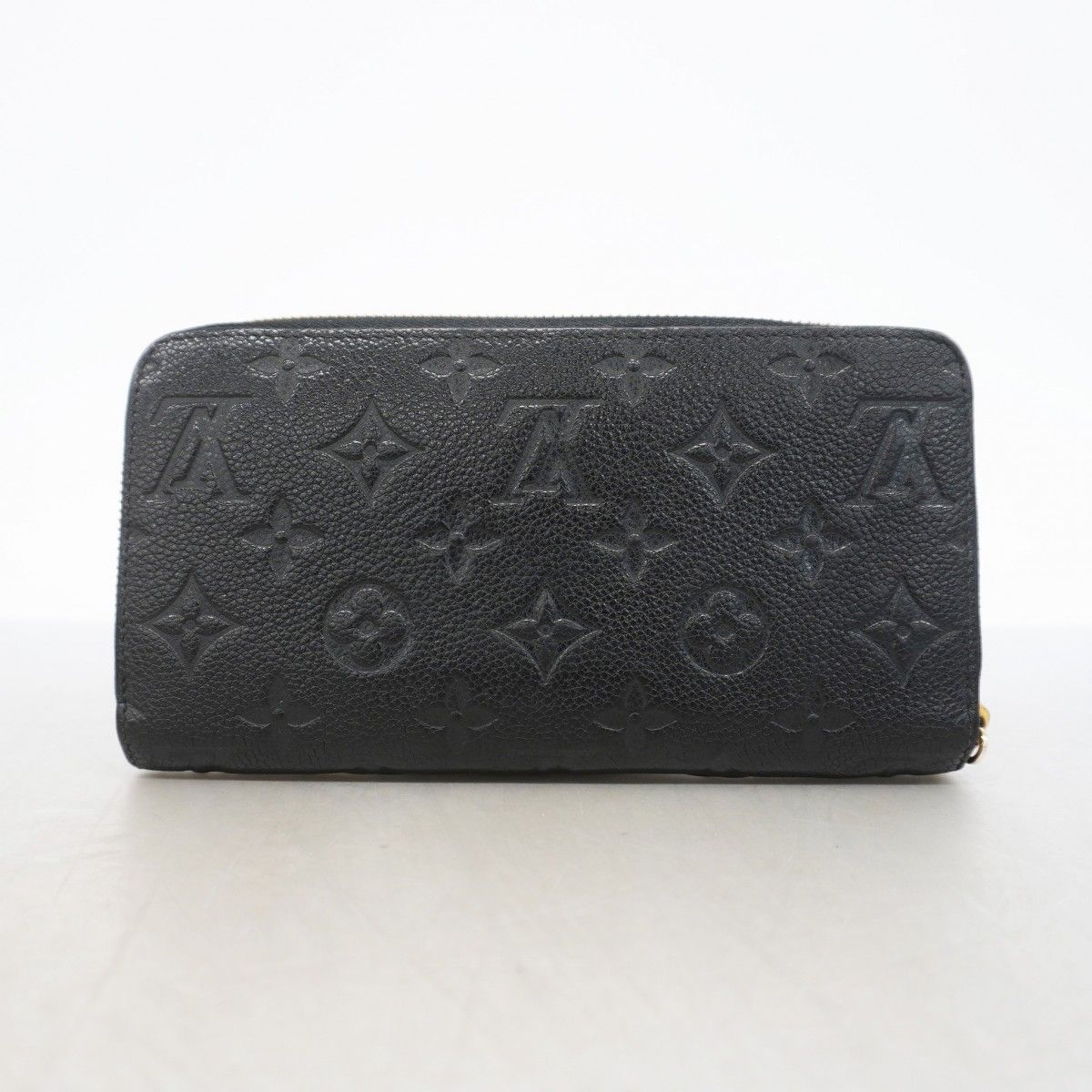 Louis Vuitton Wallet Monogram Empreinte Zippy Noir — view 7