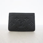 Louis Vuitton Card Case Monogram Empreinte Holder Sample Noir — view 7