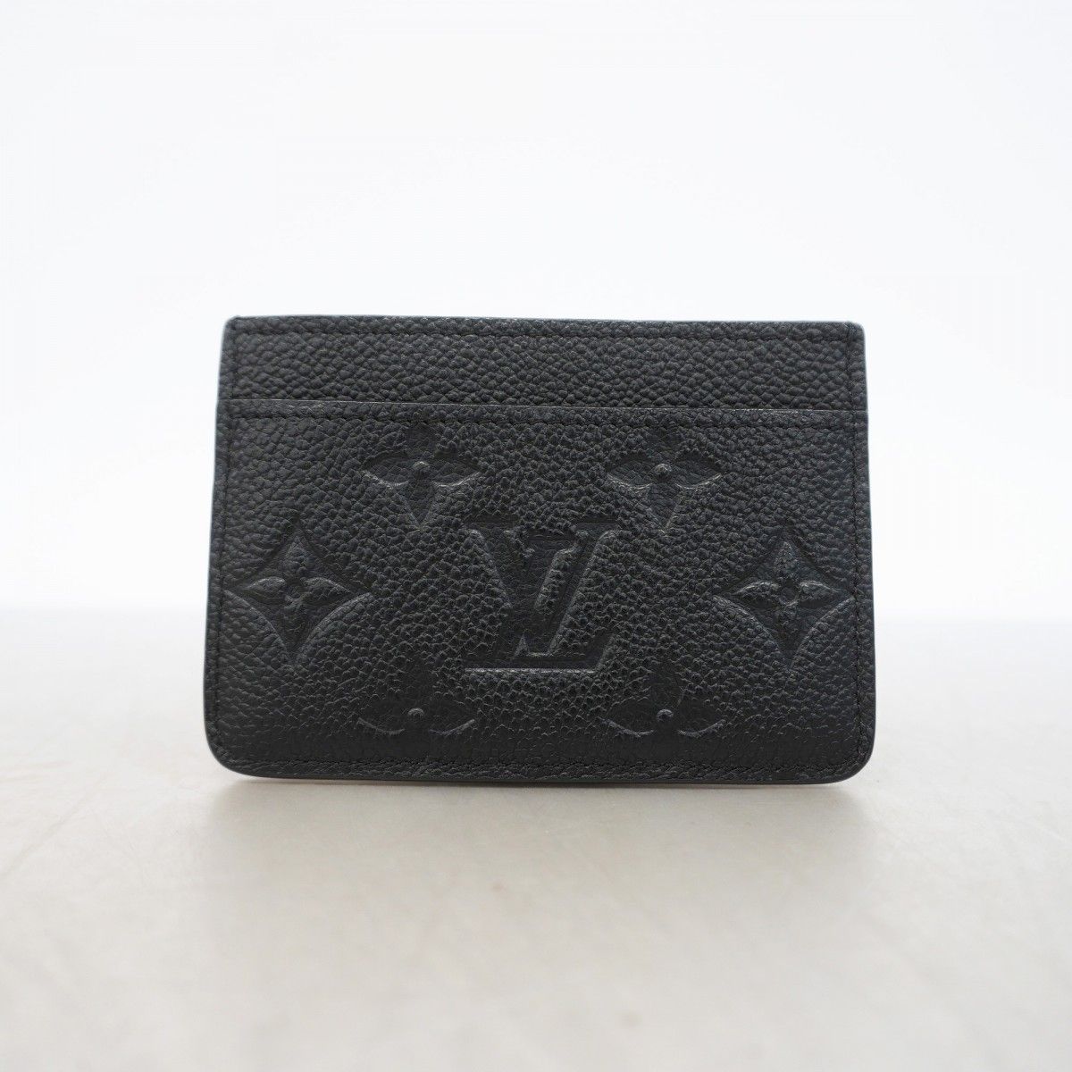 Louis Vuitton Card Case Monogram Empreinte Holder Sample Noir — view 7
