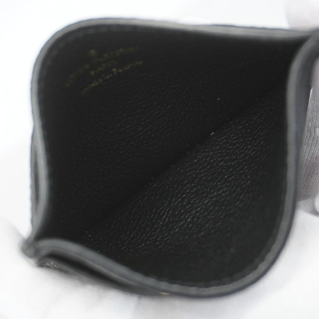 Louis Vuitton Card Case Monogram Empreinte Holder Sample Noir — view 3