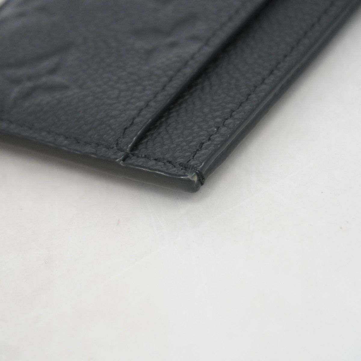 Louis Vuitton Card Case Monogram Empreinte Holder Sample Noir — view 6