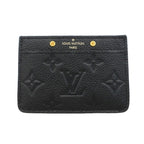 Louis Vuitton Card Case Monogram Empreinte Holder Sample Noir