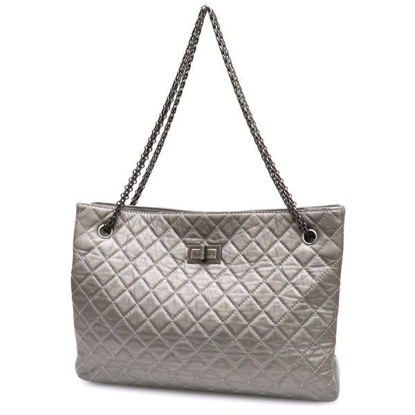 Chanel Tote Silver
