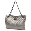 Chanel Tote Silver