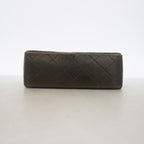 Chanel Shoulder Bag Quilted Lambskin Black Gold — view 3