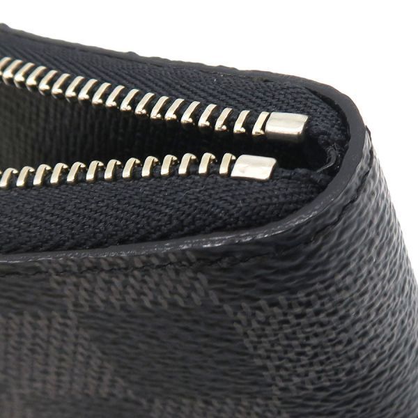 Louis Vuitton Damier Graphite Zippy Coin Purse — view 8