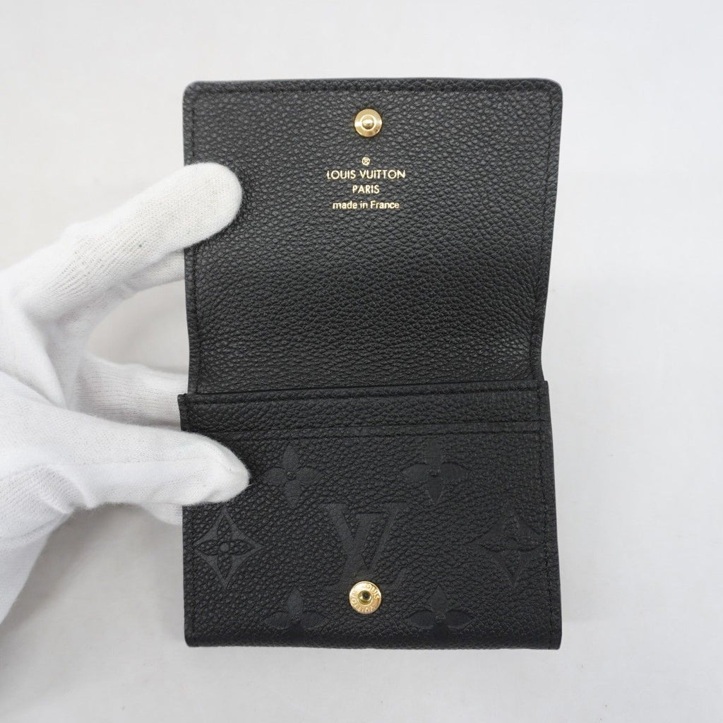Louis Vuitton Card Case Monogram Empreinte Business Holder Noir — view 3
