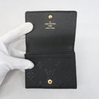 Louis Vuitton Card Case Monogram Empreinte Business Holder Noir — view 3