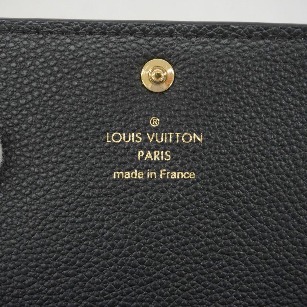 Louis Vuitton Card Case Monogram Empreinte Business Holder Noir — view 4