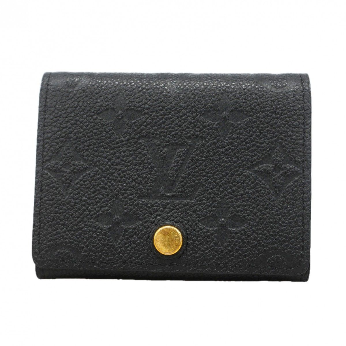 Louis Vuitton Card Case Monogram Empreinte Business Holder Noir
