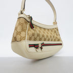 Gucci Handbag GG Canvas Sherry Line Beige Silver — view 2