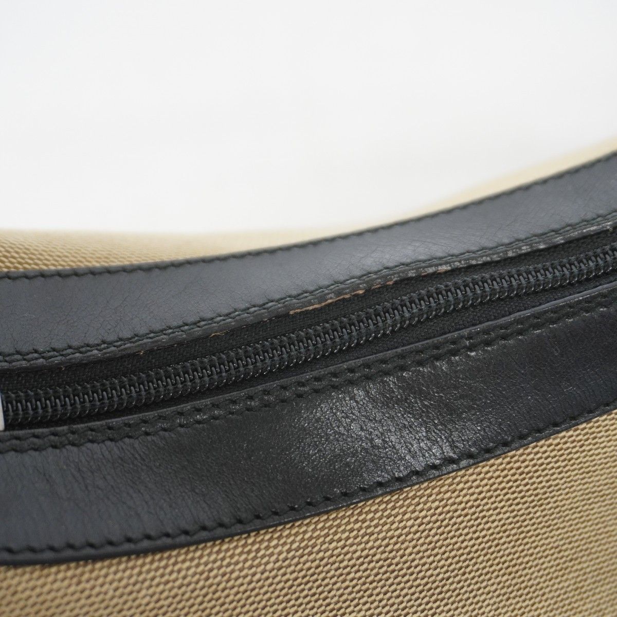 Gucci Handbag Bamboo 000 Canvas Black Silver — view 7