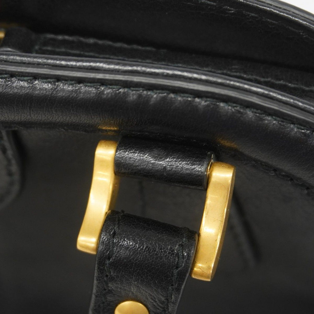 Gucci Handbag Liber Leather Black Gold — view 7