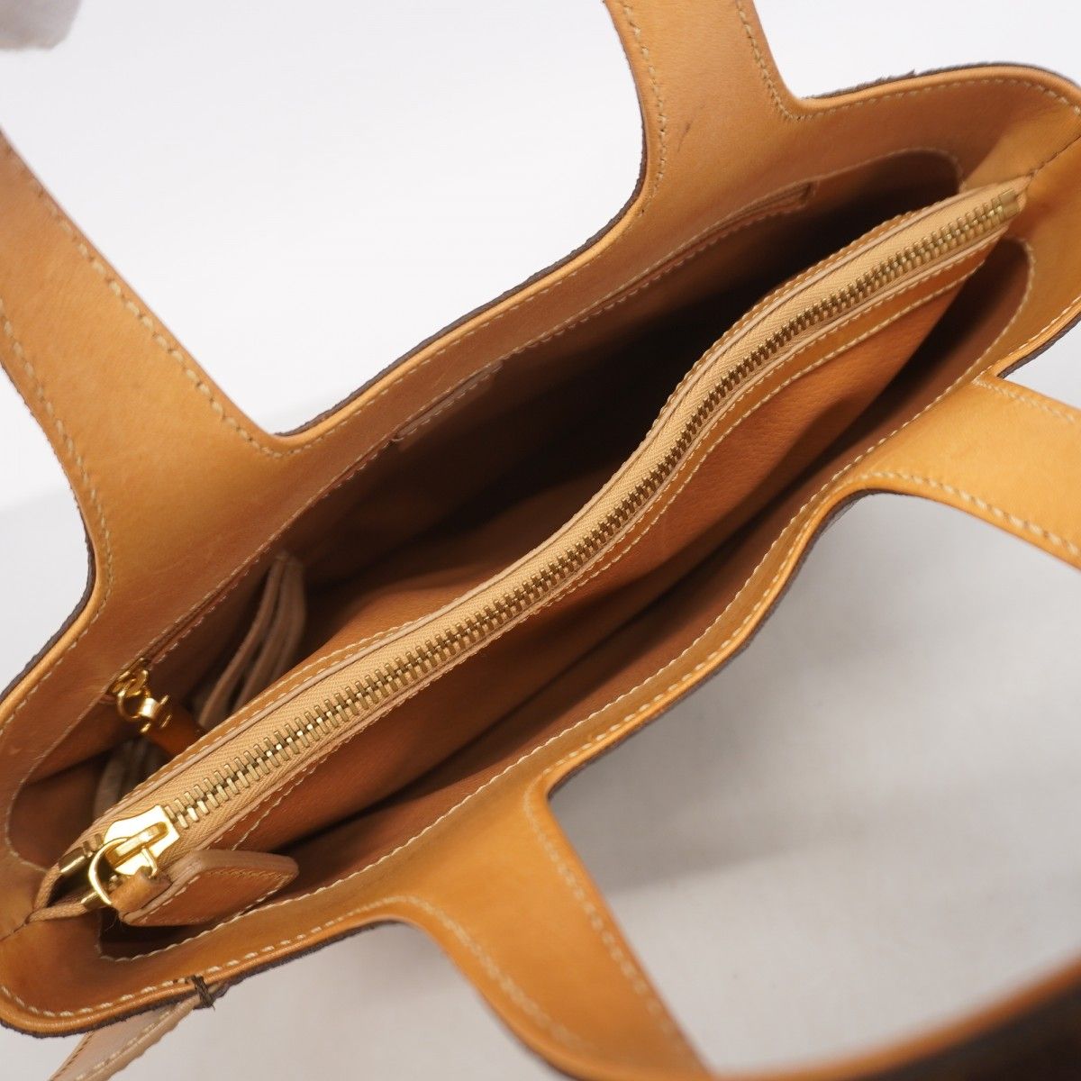 Celine Handbag Macadam Brown Gold — view 4