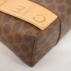 Celine Handbag Macadam Brown Gold — view 7