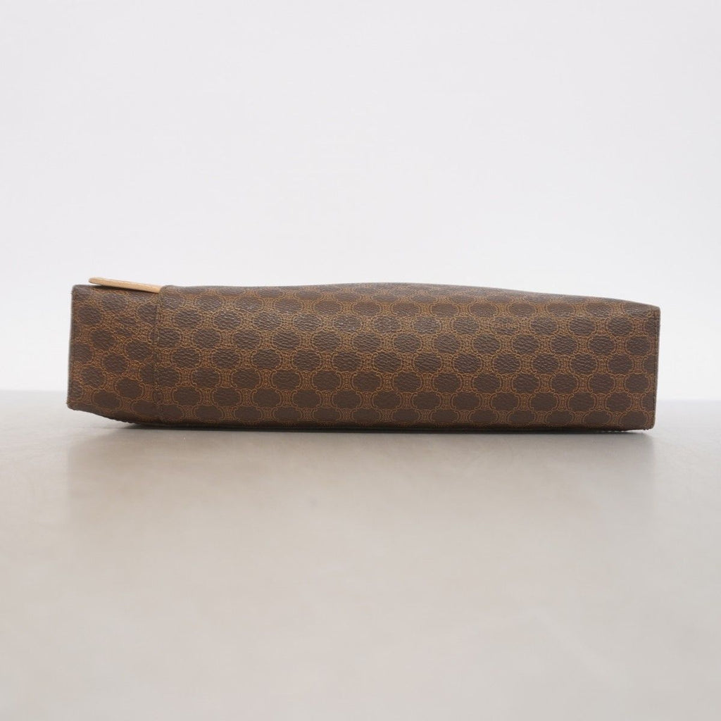 Celine Handbag Macadam Brown Gold — view 3