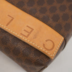 Celine Handbag Macadam Brown Gold — view 6
