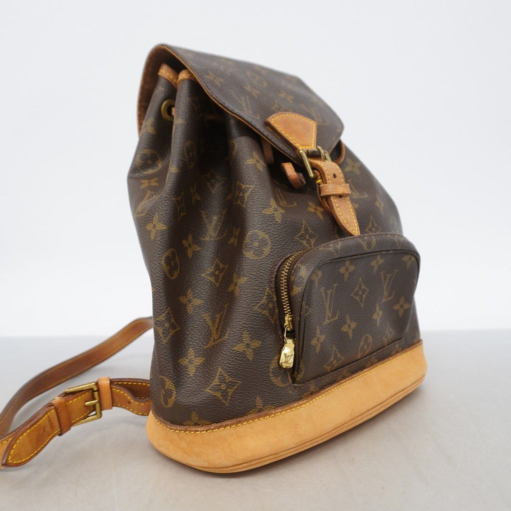 Louis Vuitton Backpack Monogram Montsouris MM Brown — view 2