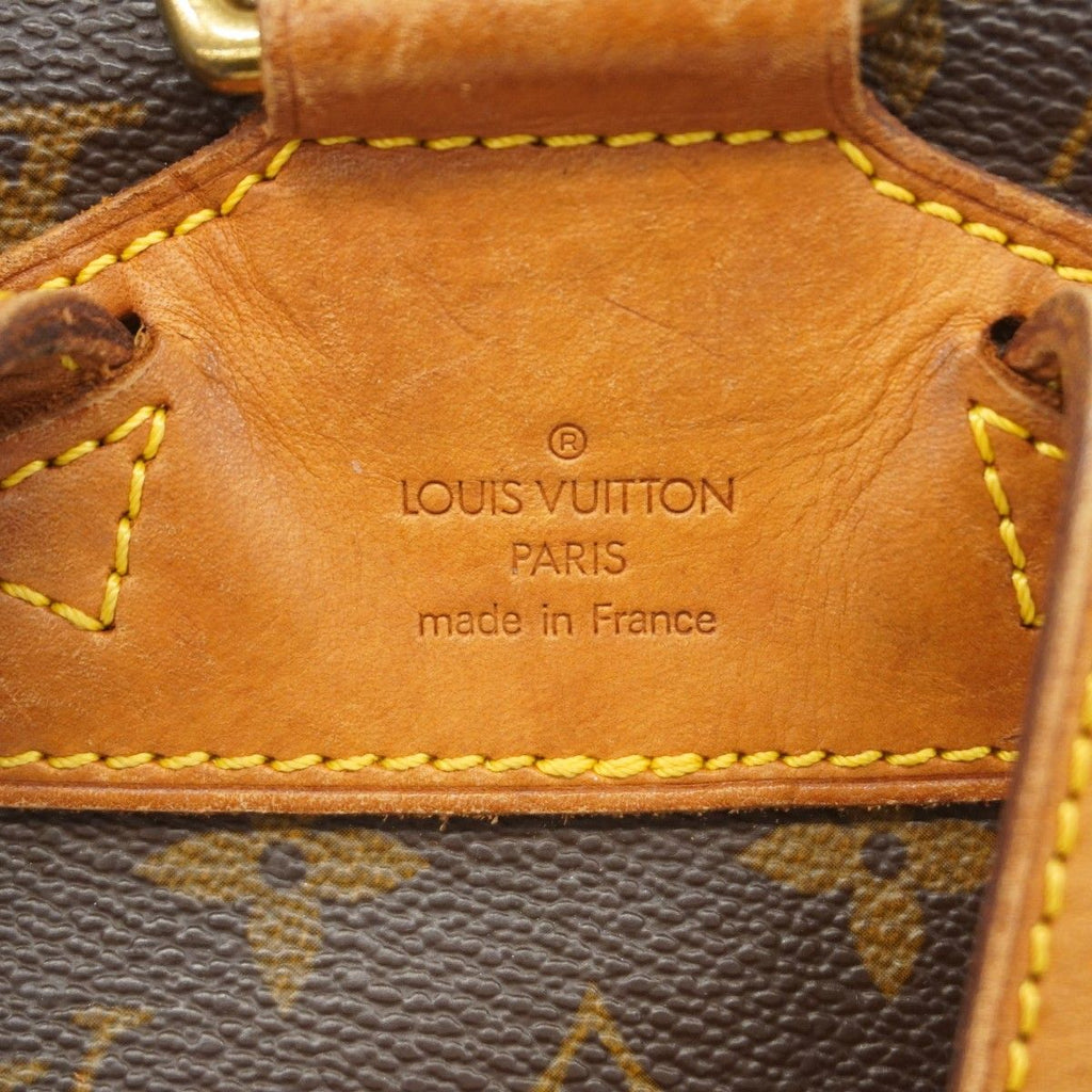 Louis Vuitton Backpack Monogram Montsouris MM Brown — view 5