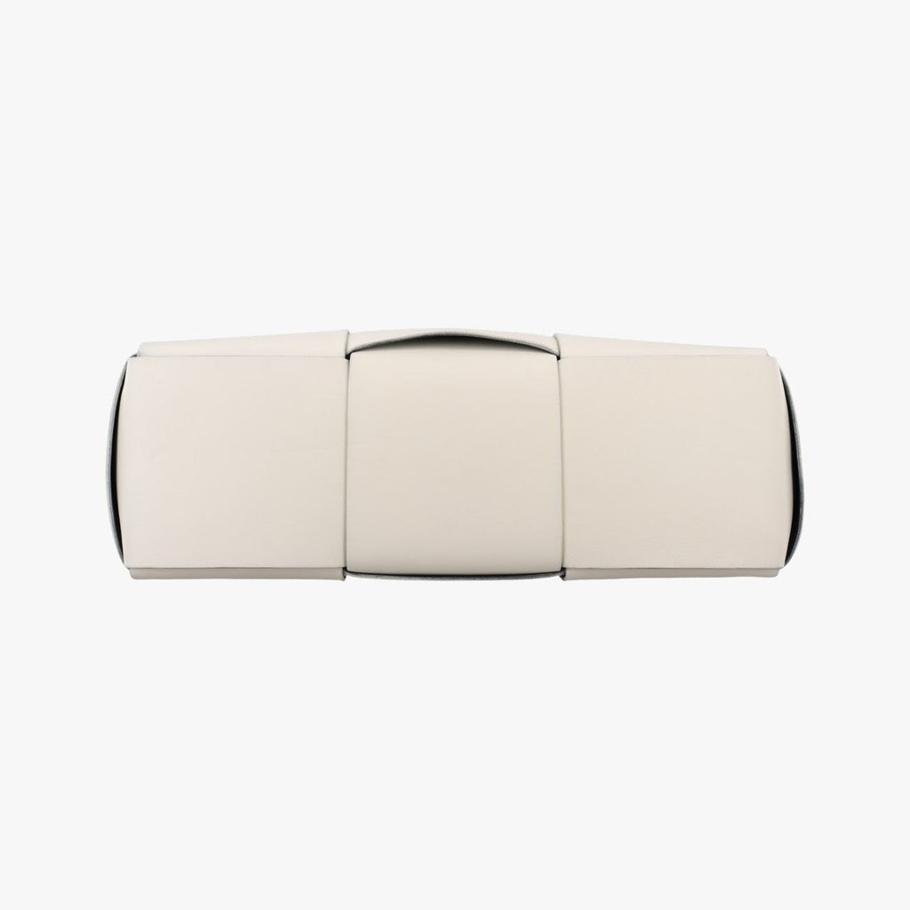 Bottega Veneta the Arco Tote White Lambskin — view 3