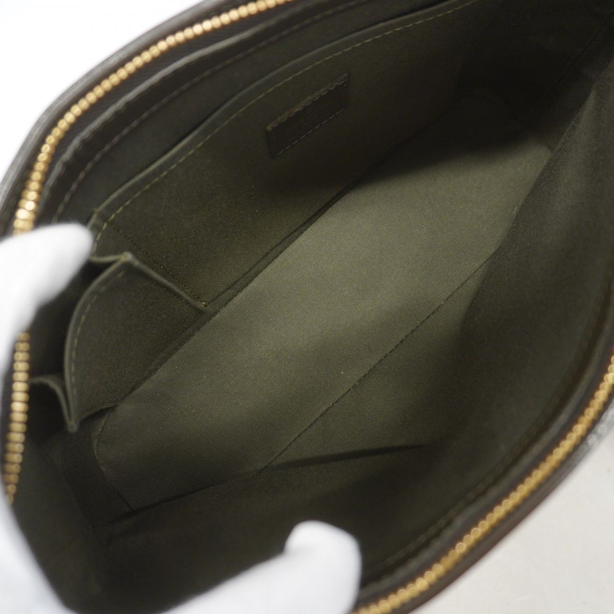 Louis Vuitton Handbag Monogram Mini Lucille PM Khaki — view 4
