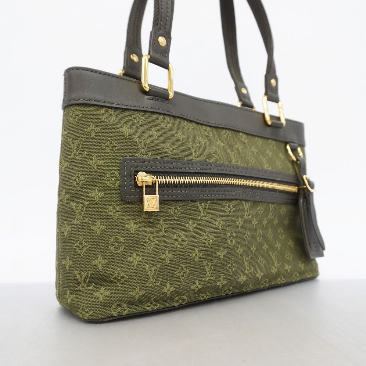 Louis Vuitton Handbag Monogram Mini Lucille PM Khaki — view 2