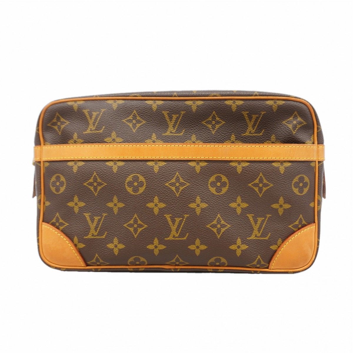 Louis Vuitton Clutch Monogram Compiegne 28 Brown