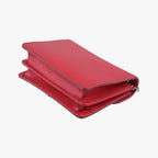 Gucci Interlocking Red Leather Shoulder — view 6