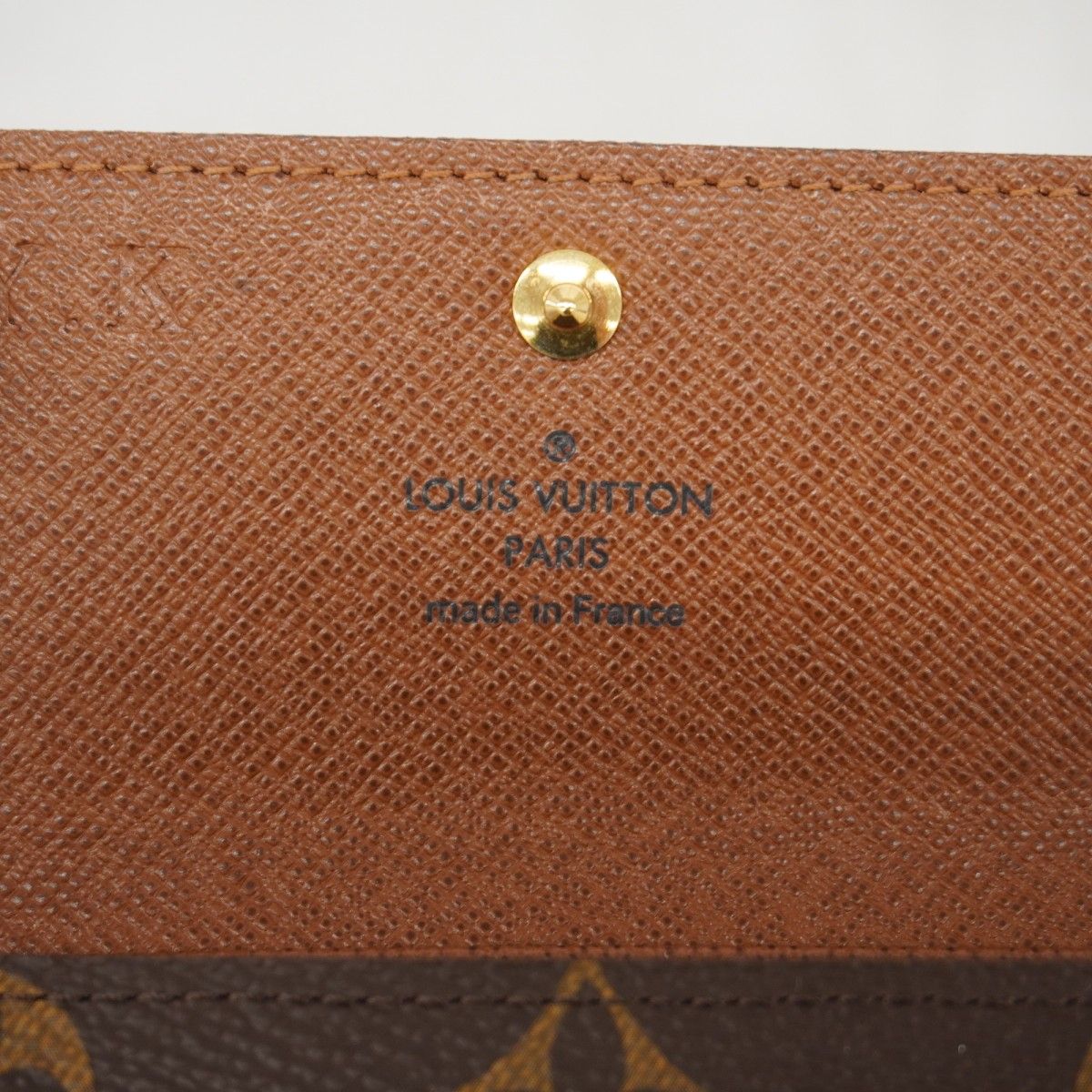 Louis Vuitton Key Case Monogram Multicles 4 Brown Key Holder — view 4