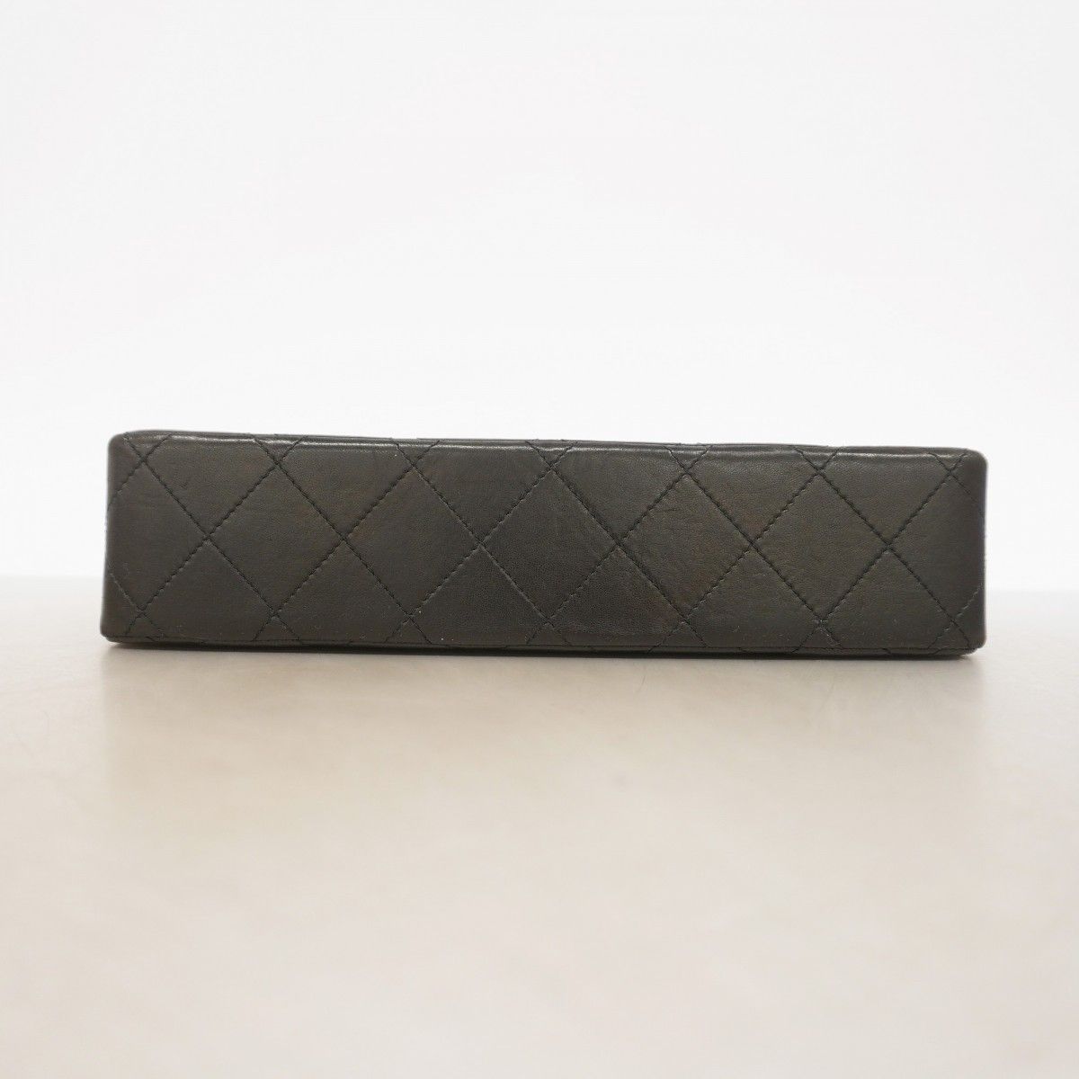 Chanel Shoulder Bag Quilted Limited Edition Lambskin Black Gold Silver — view 3