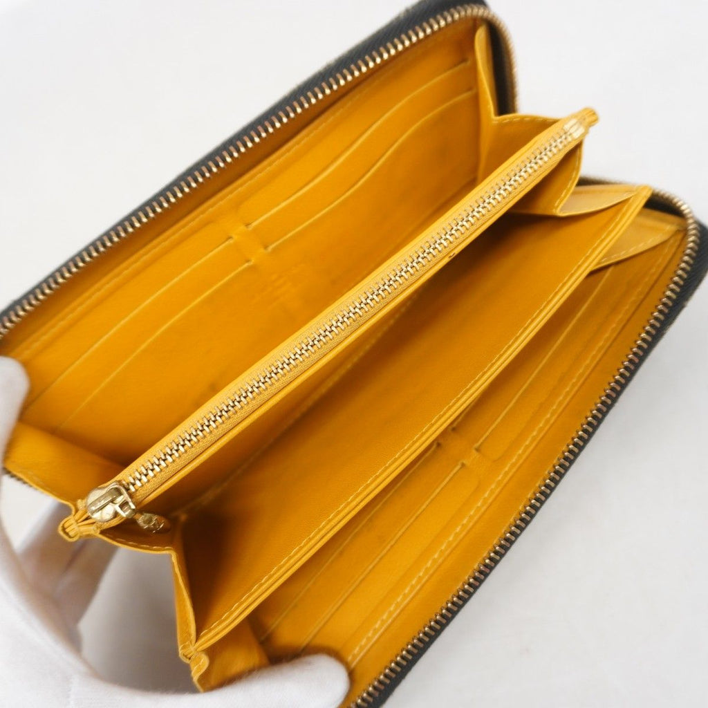 Louis Vuitton Wallet Monogram Denim Zippy Noir — view 3