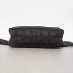 Chanel Waist Bag New Travel Nylon Brown Black Silver — view 3