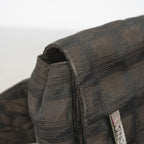 Chanel Waist Bag New Travel Nylon Brown Black Silver — view 7