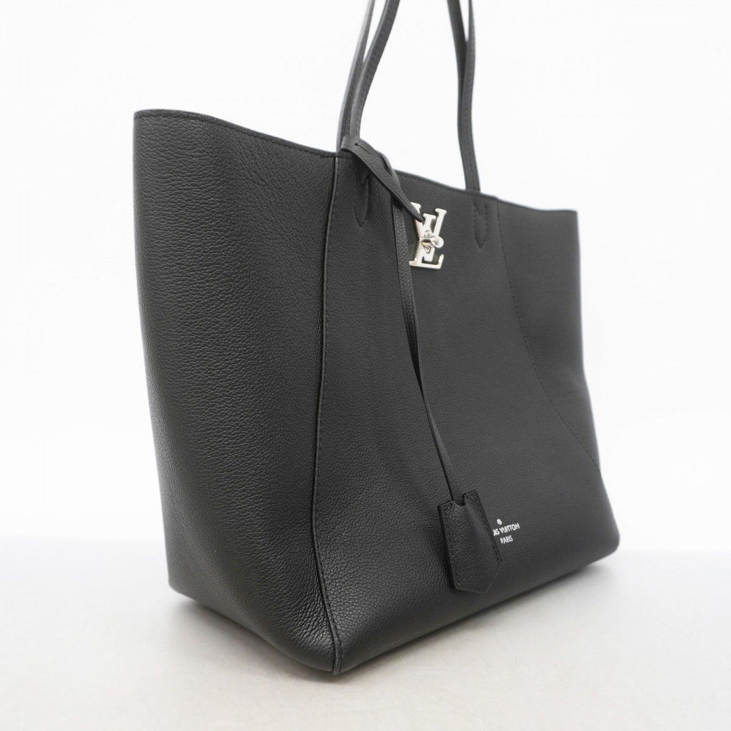 Louis Vuitton Tote Lockme Cabas Black Cles Diss — view 2