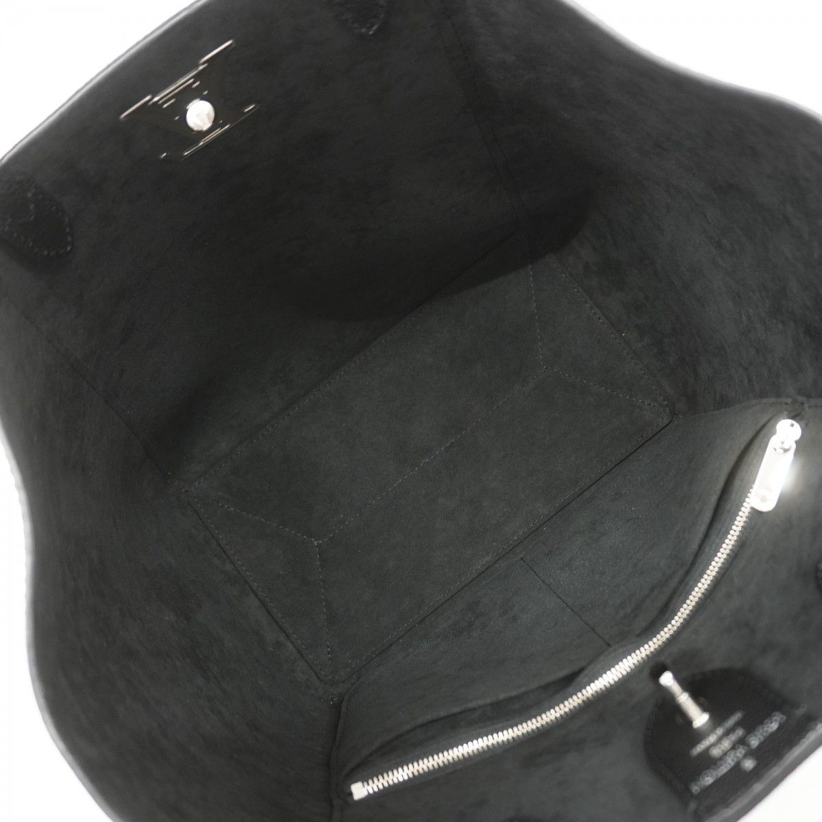 Louis Vuitton Tote Lockme Cabas Black Cles Diss — view 4
