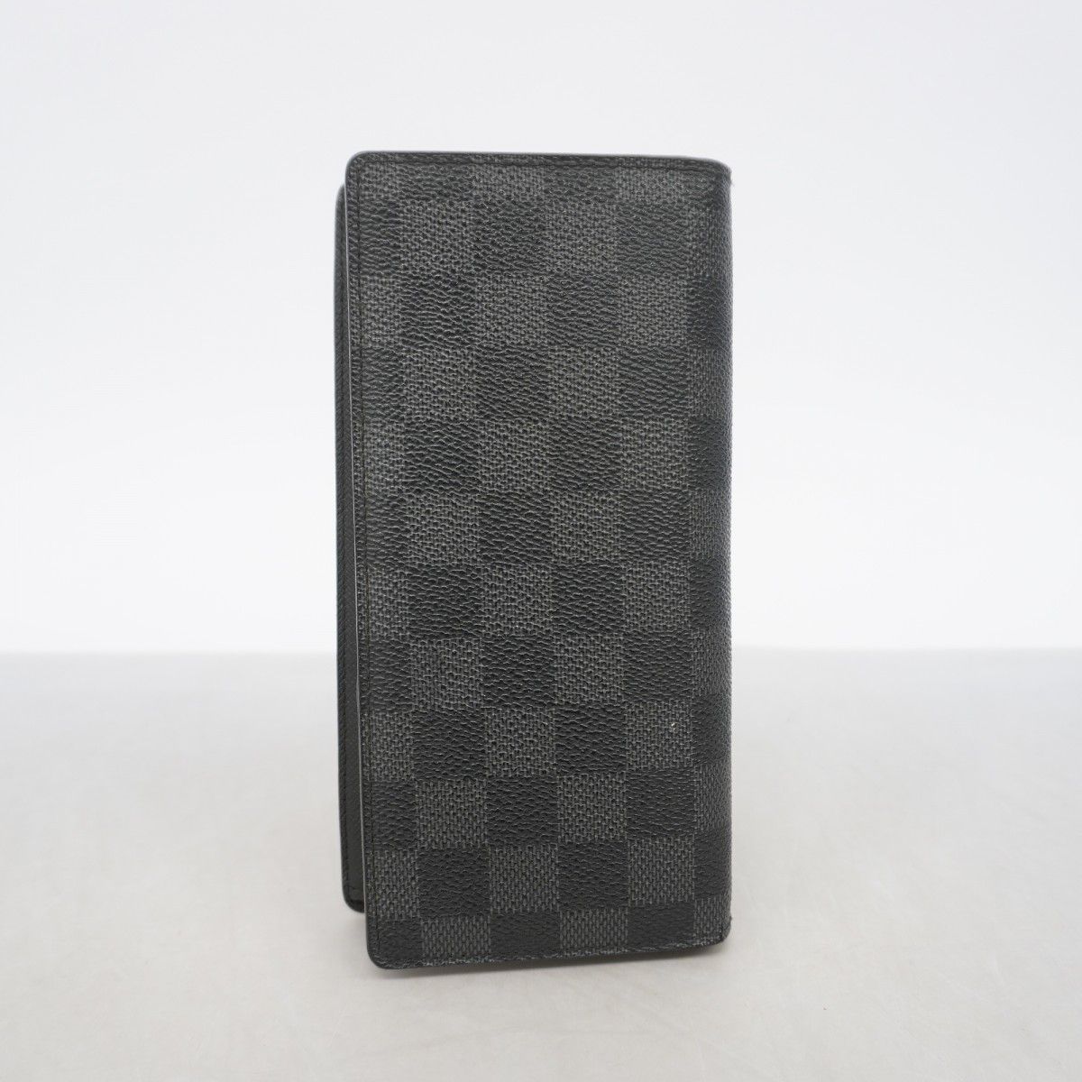 Louis Vuitton Wallet Damier Graphite Portefeuille Brazza Black Gray — view 7