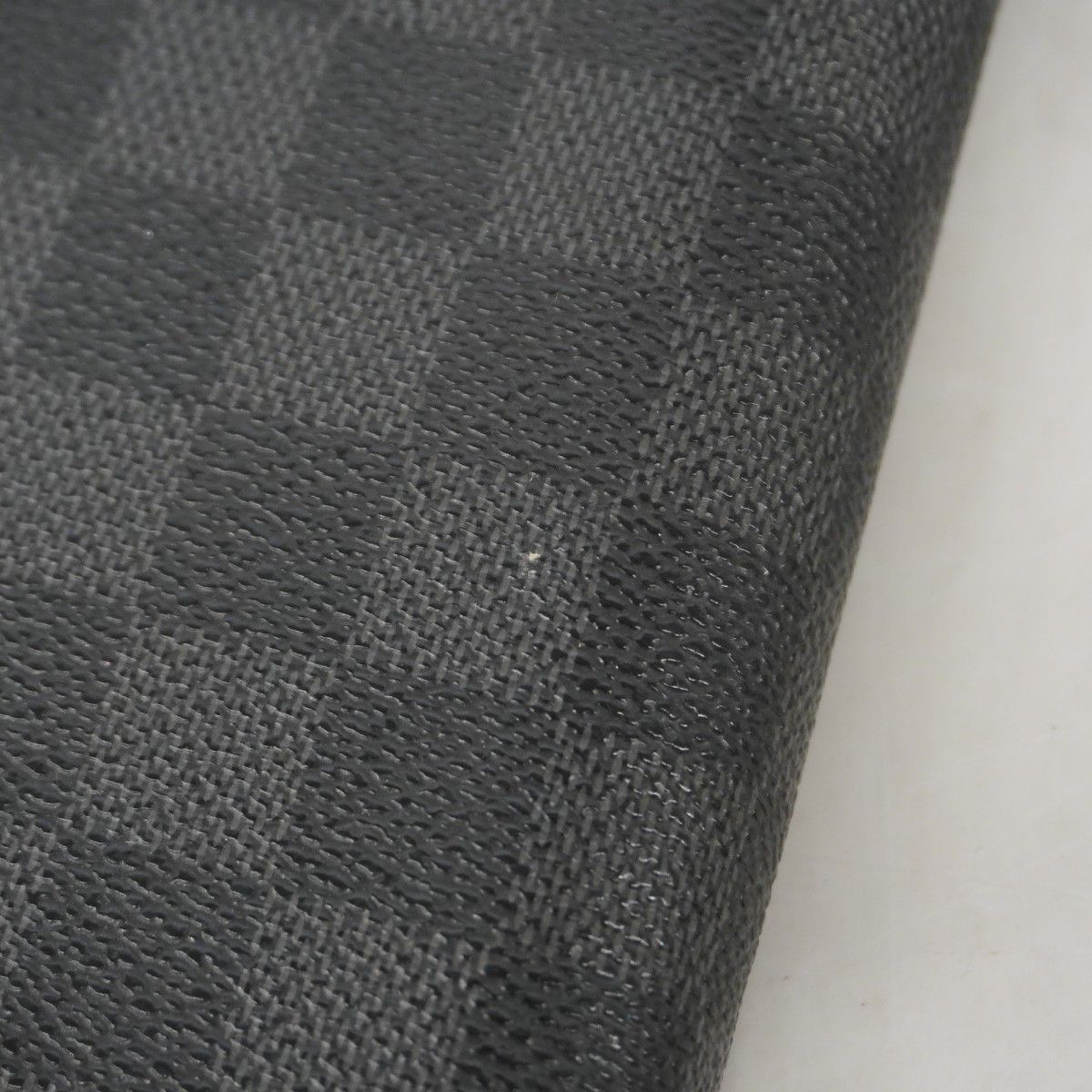 Louis Vuitton Wallet Damier Graphite Portefeuille Brazza Black Gray — view 6