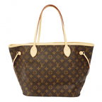 Louis Vuitton Tote Monogram Neverfull MM Rose Beige — view 8